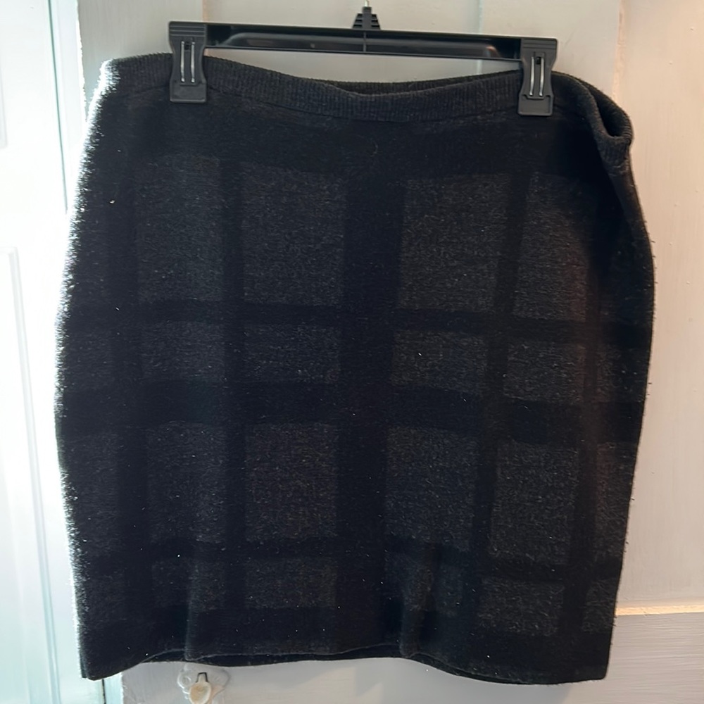 Eileen Fisher merino wool skirt Size L